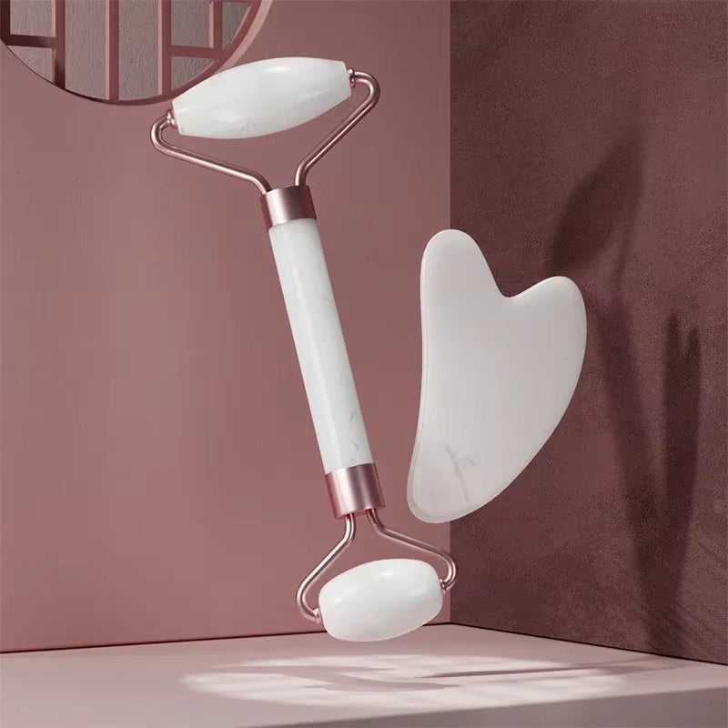 Gua Sha Massage Board Neck anti Wrinkle Massager Tool Facial Skin Lifting Anti-Wrinkle Beeswax Stone Scraping Massager