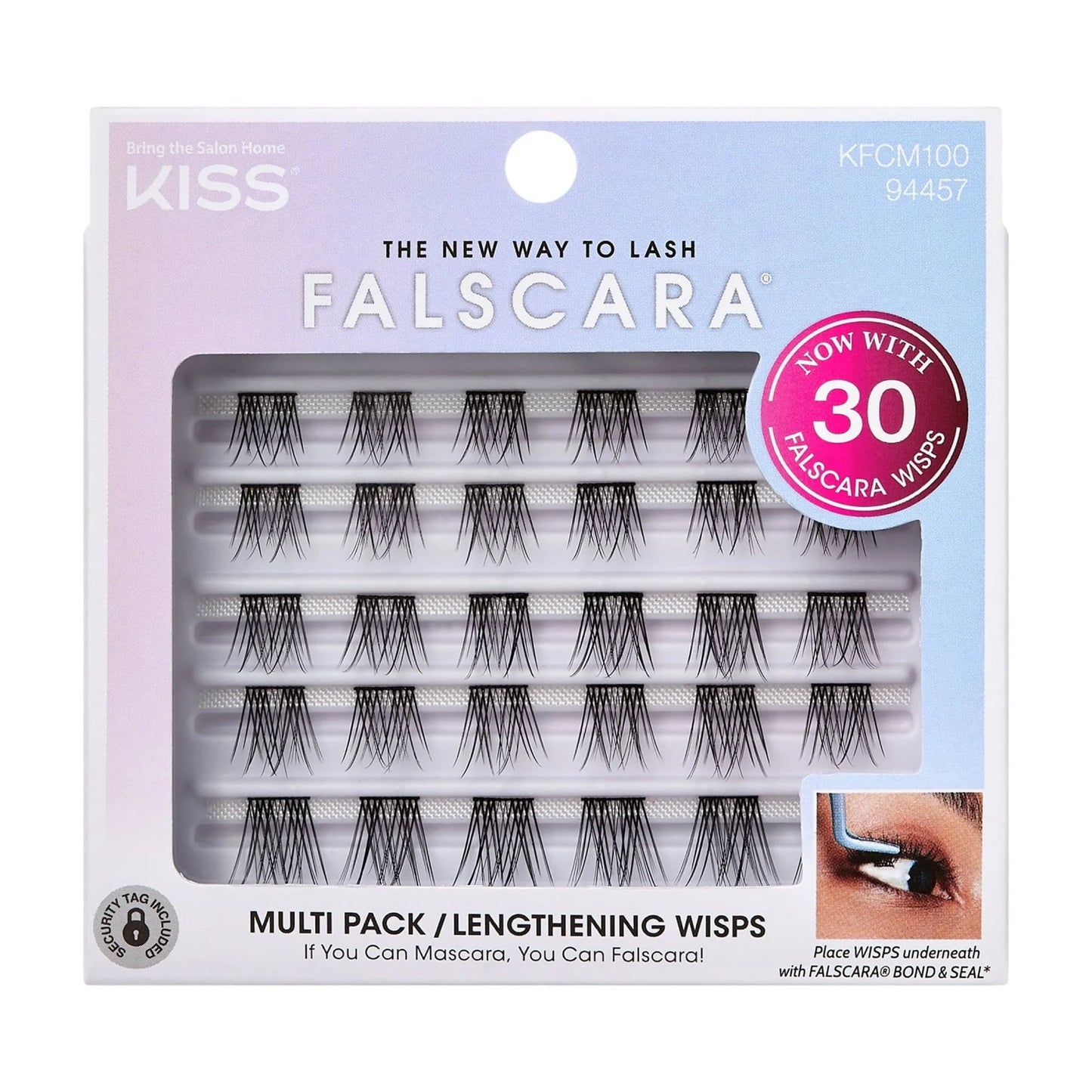 (2 Pack) FALSCARA Collection DIY Eyelash Extensions Multipack, Lengthening Wisps, 30 Ct.