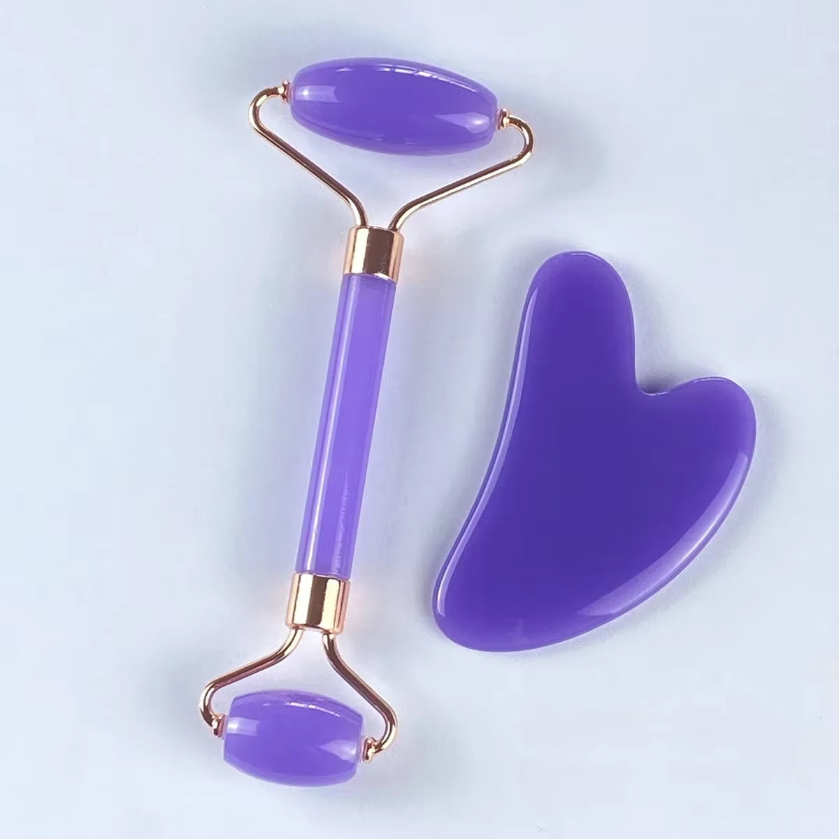 Gua Sha Massage Board Neck anti Wrinkle Massager Tool Facial Skin Lifting Anti-Wrinkle Beeswax Stone Scraping Massager