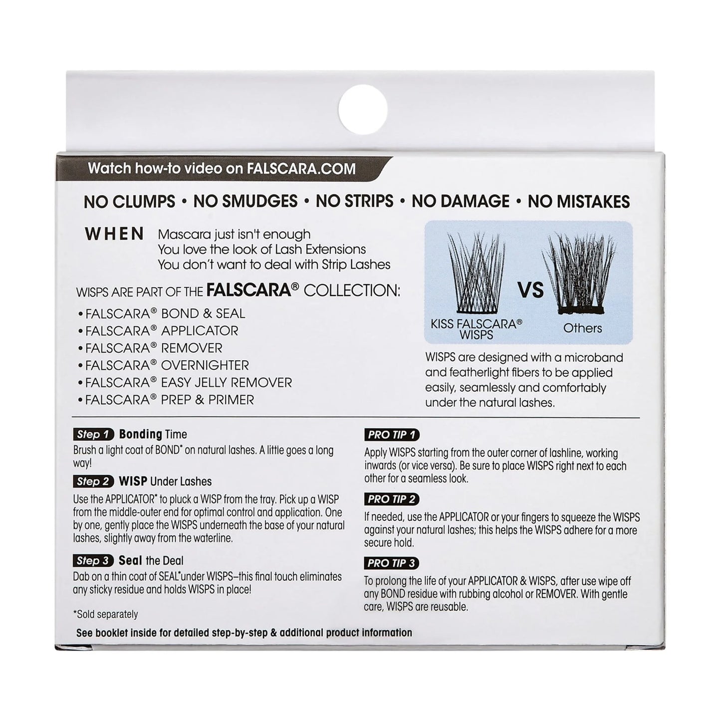 (2 Pack) FALSCARA Collection DIY Eyelash Extensions Multipack, Lengthening Wisps, 30 Ct.